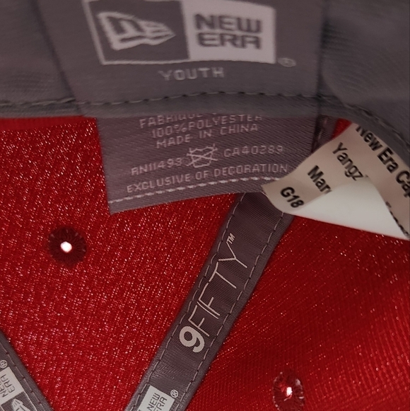 New Era NFL New York Giants Kids Snap Back Hat - Picture 6 of 6